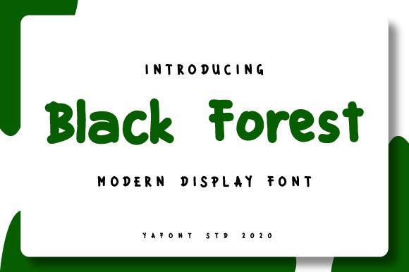 Black Forest Font