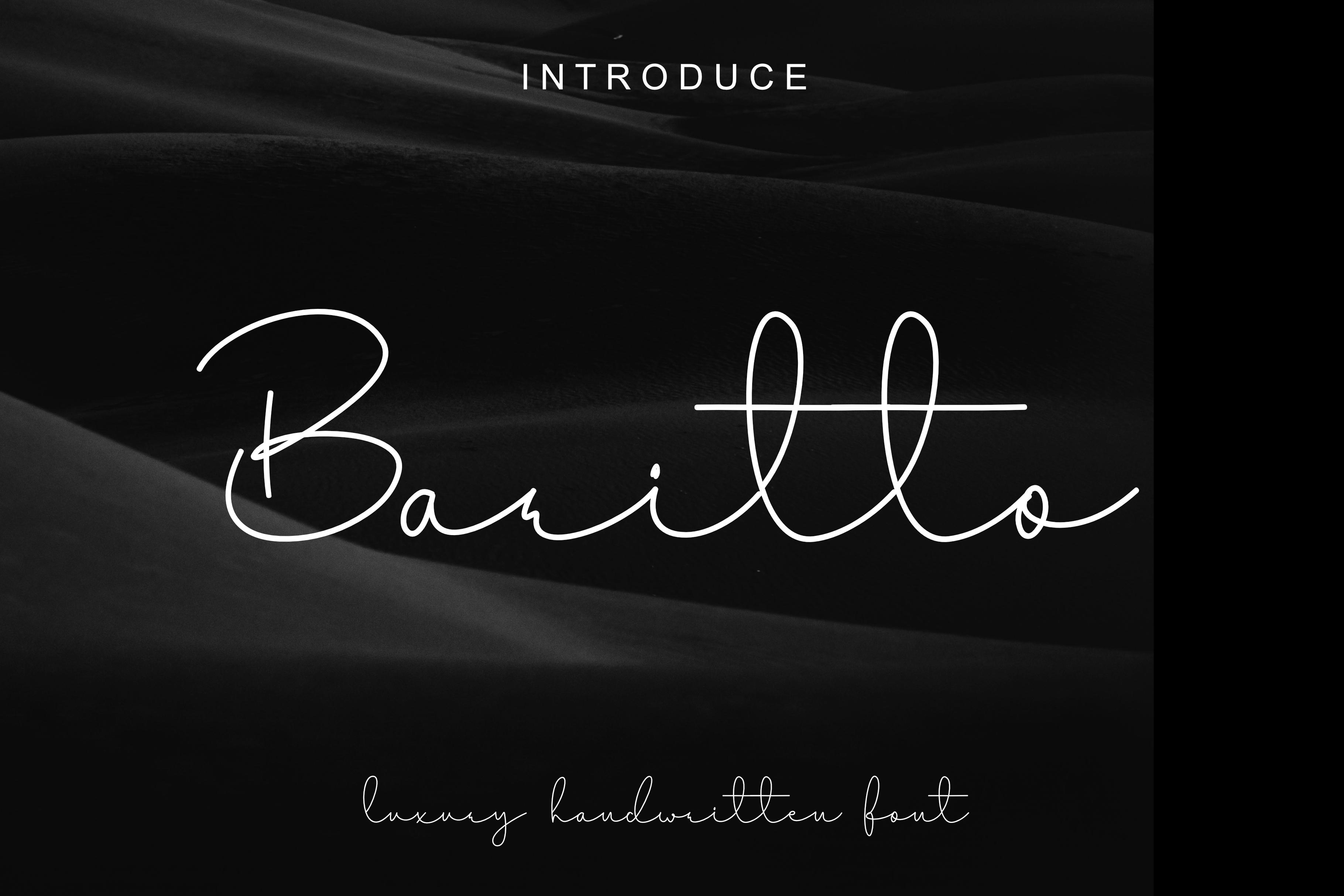 Baritto Font