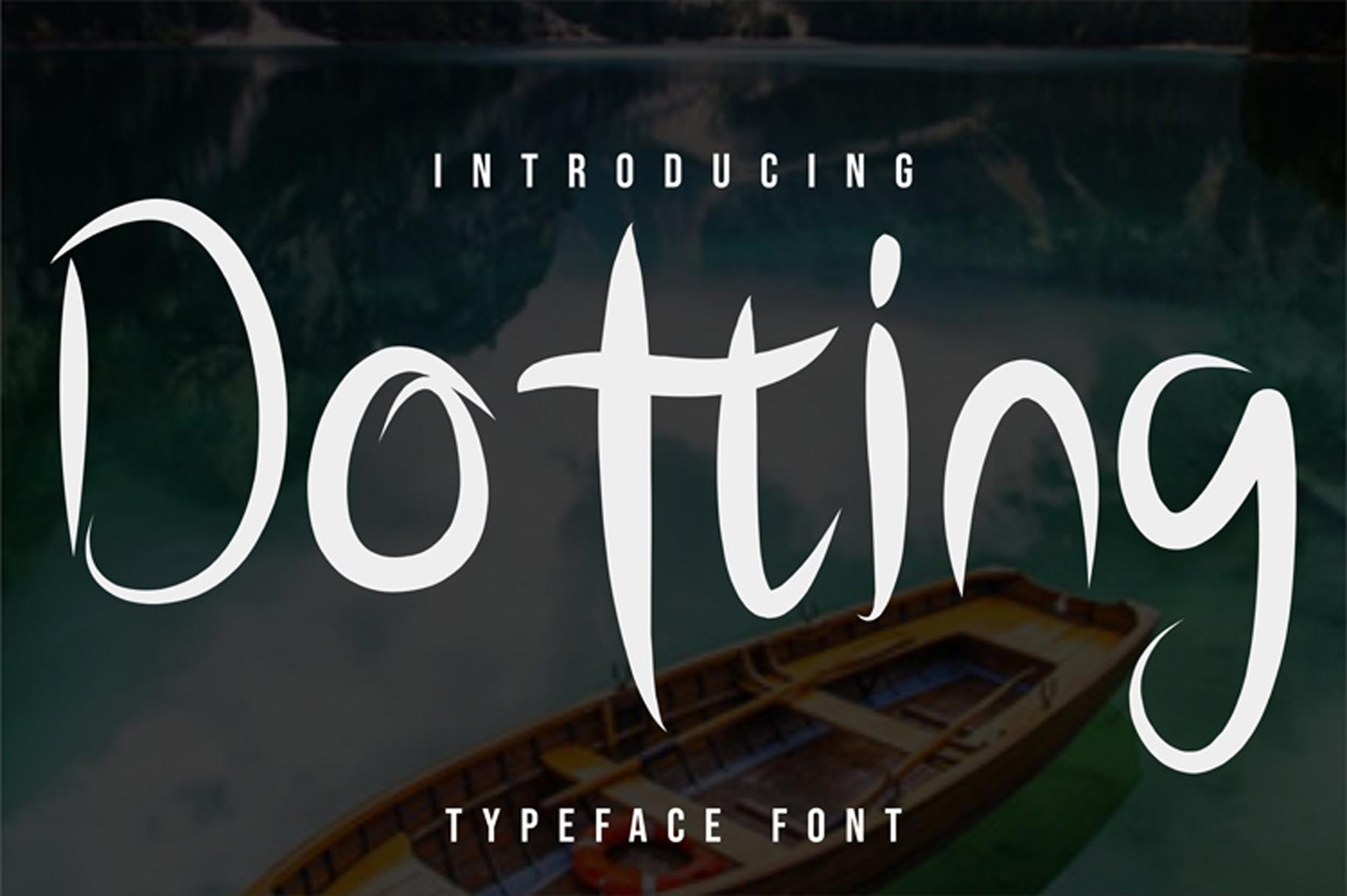 Dotting Font