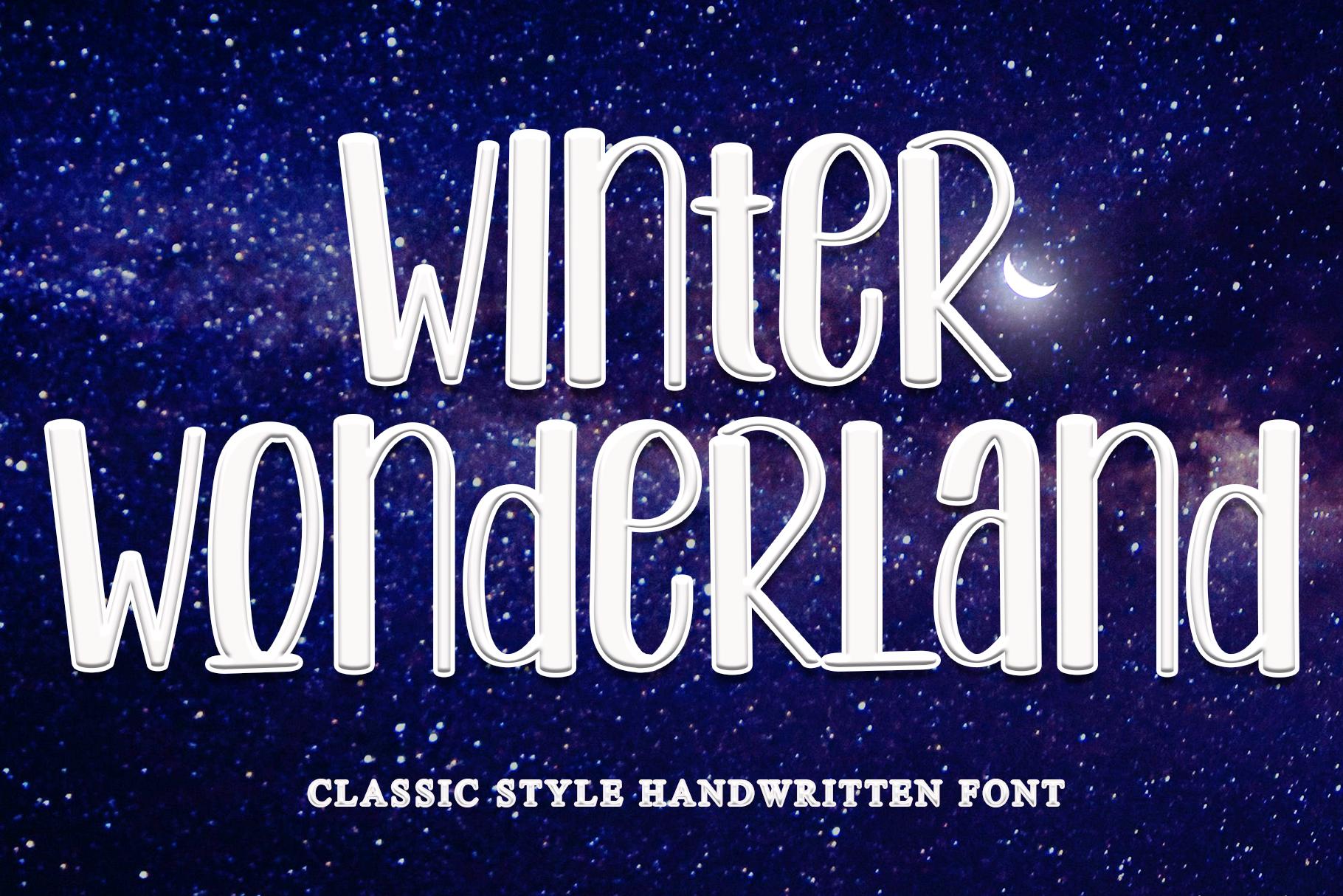 Winter Wonderland Font