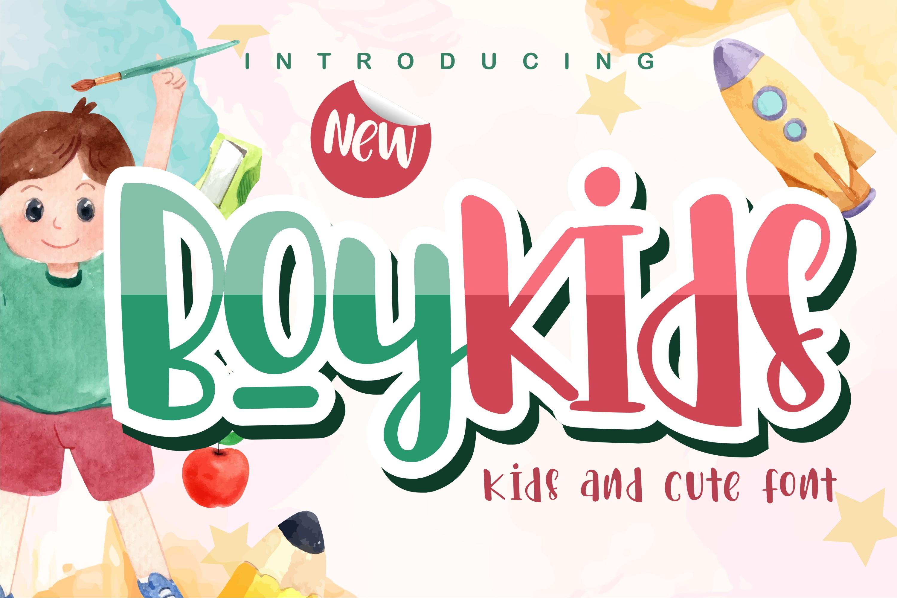 Boykids Font