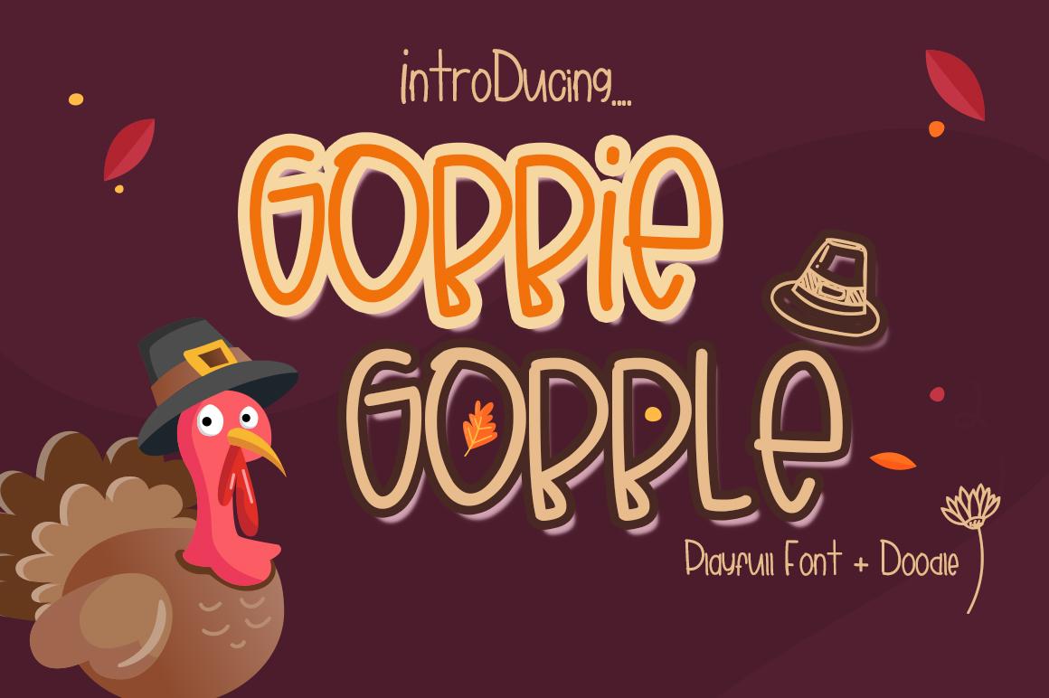 Gobbie Gobble Font
