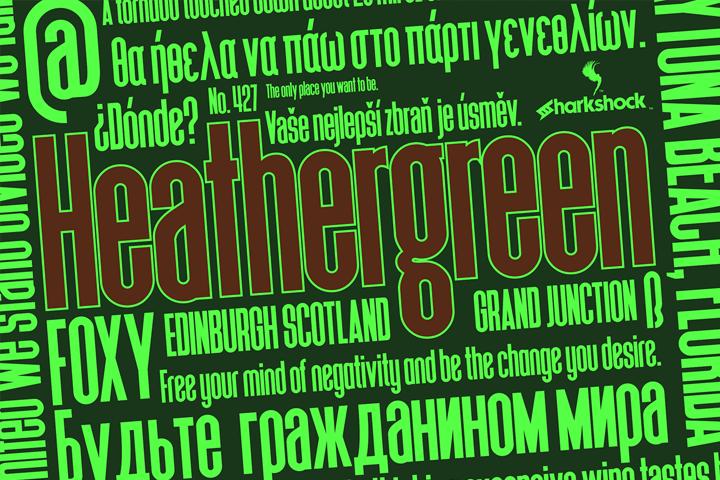 Heathergreen Font