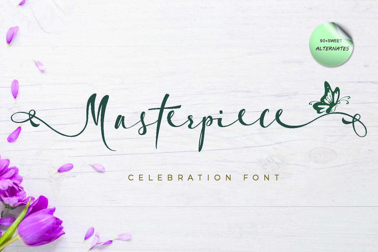 Masterpiece Font