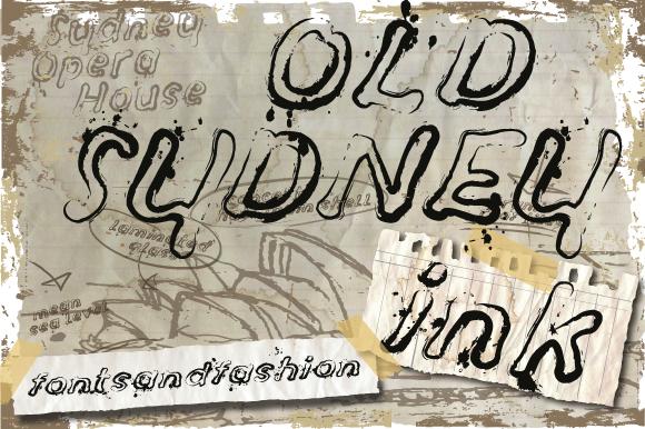 Old Sydney Ink Font