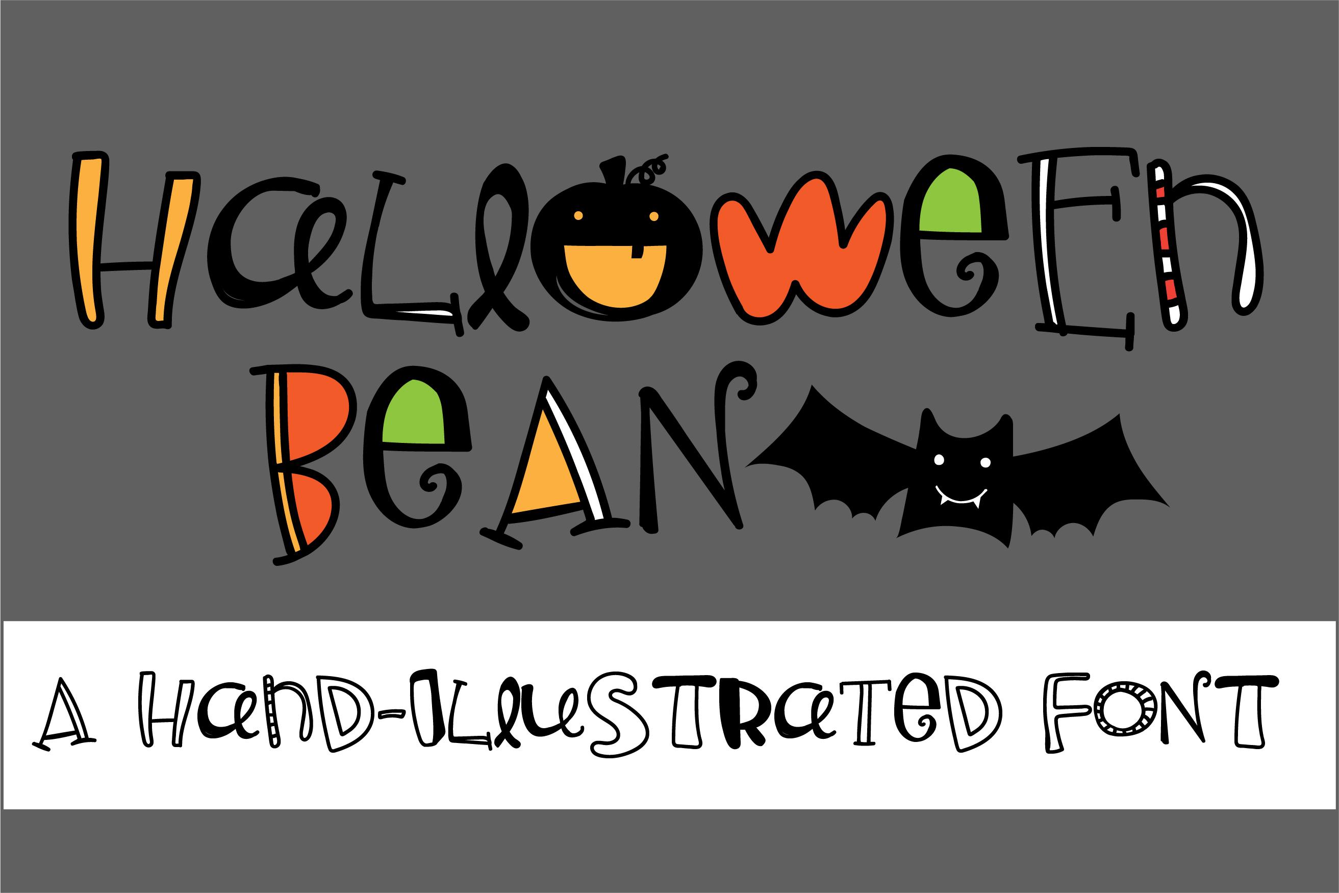 Halloween Bean Font