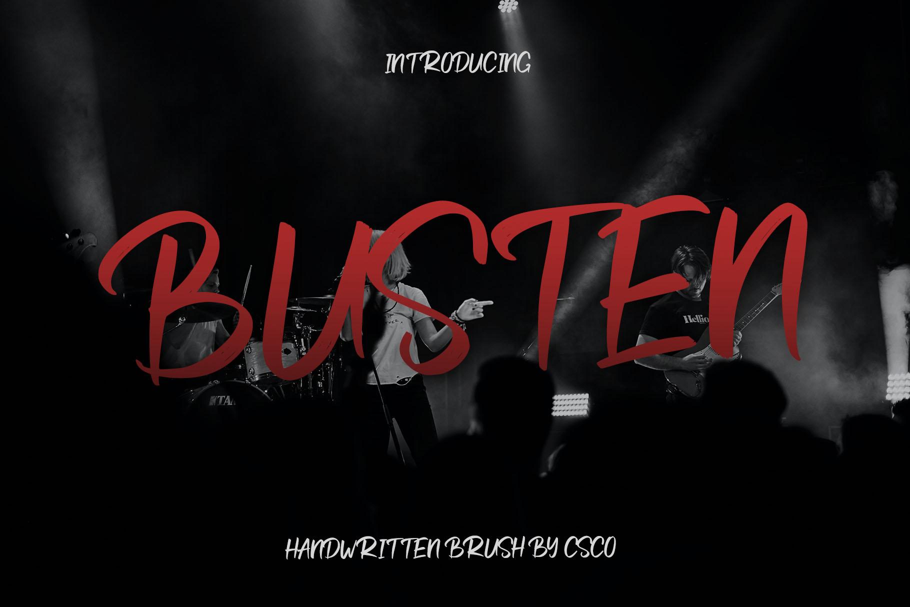 Busten Font