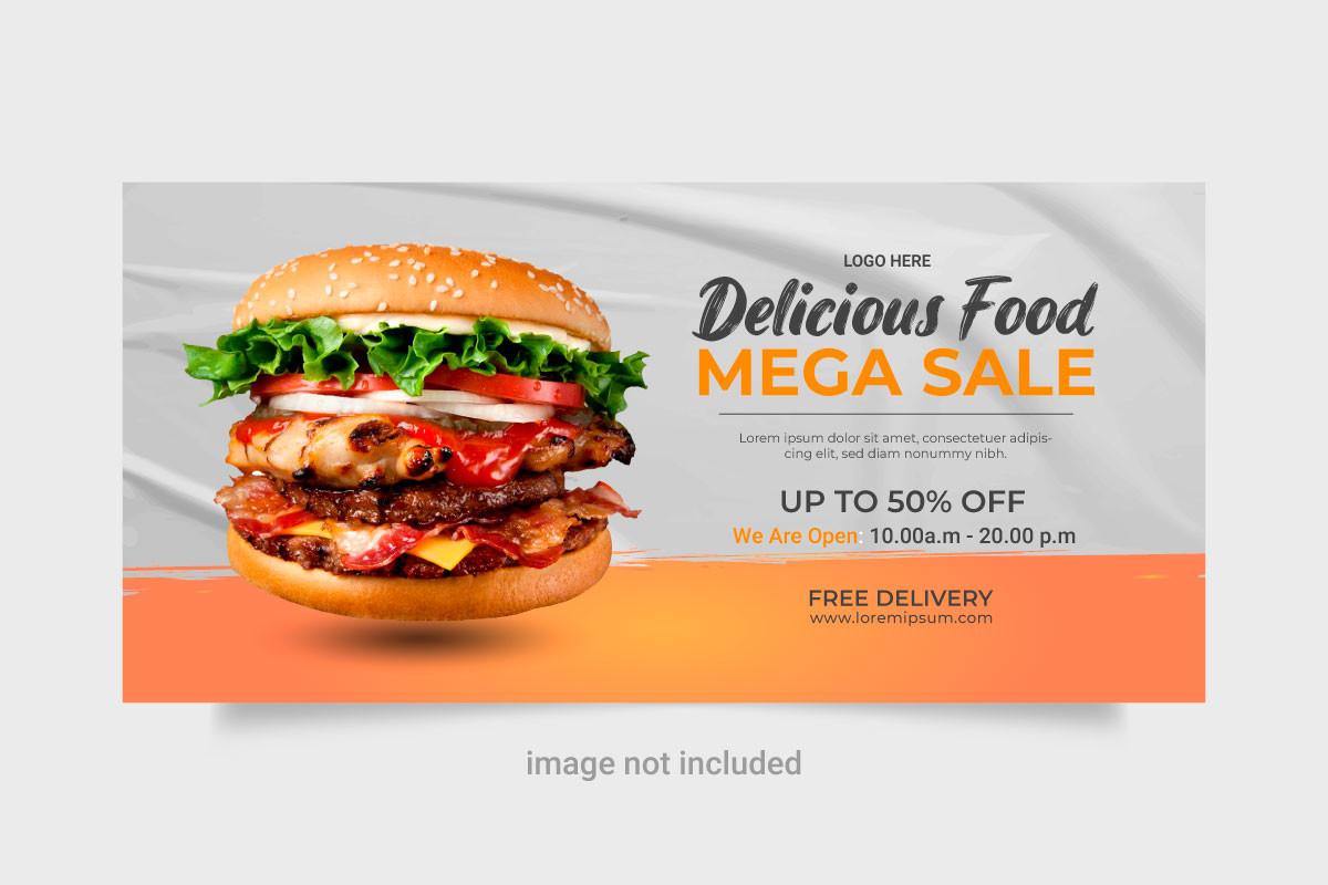 Food Web Banner Template
