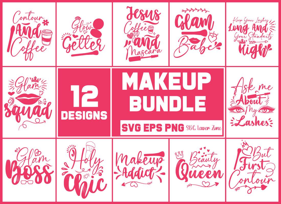 Makeup Quotes Svg Bundle