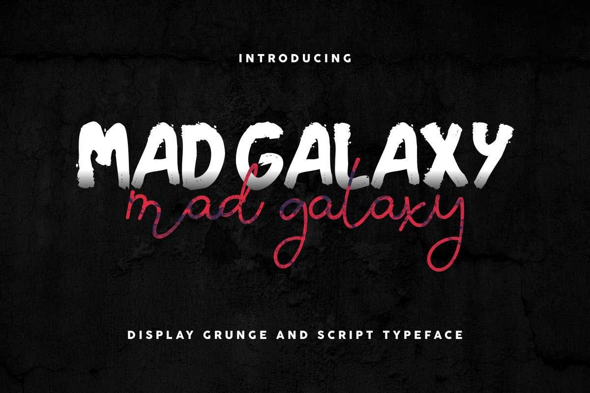 Mad Galaxy Font