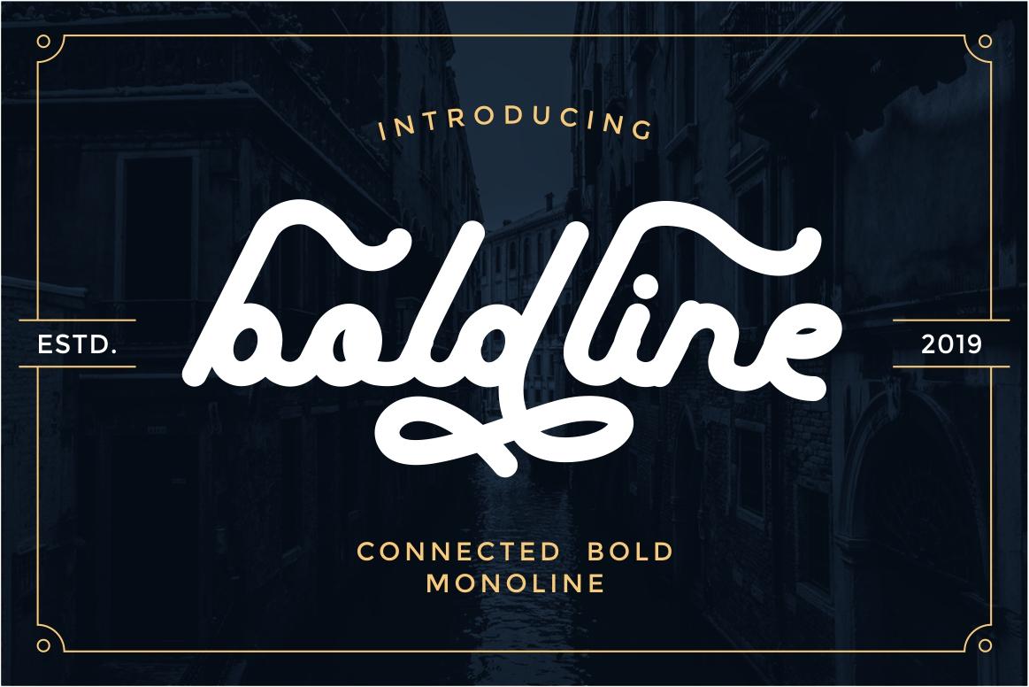 Boldline Font