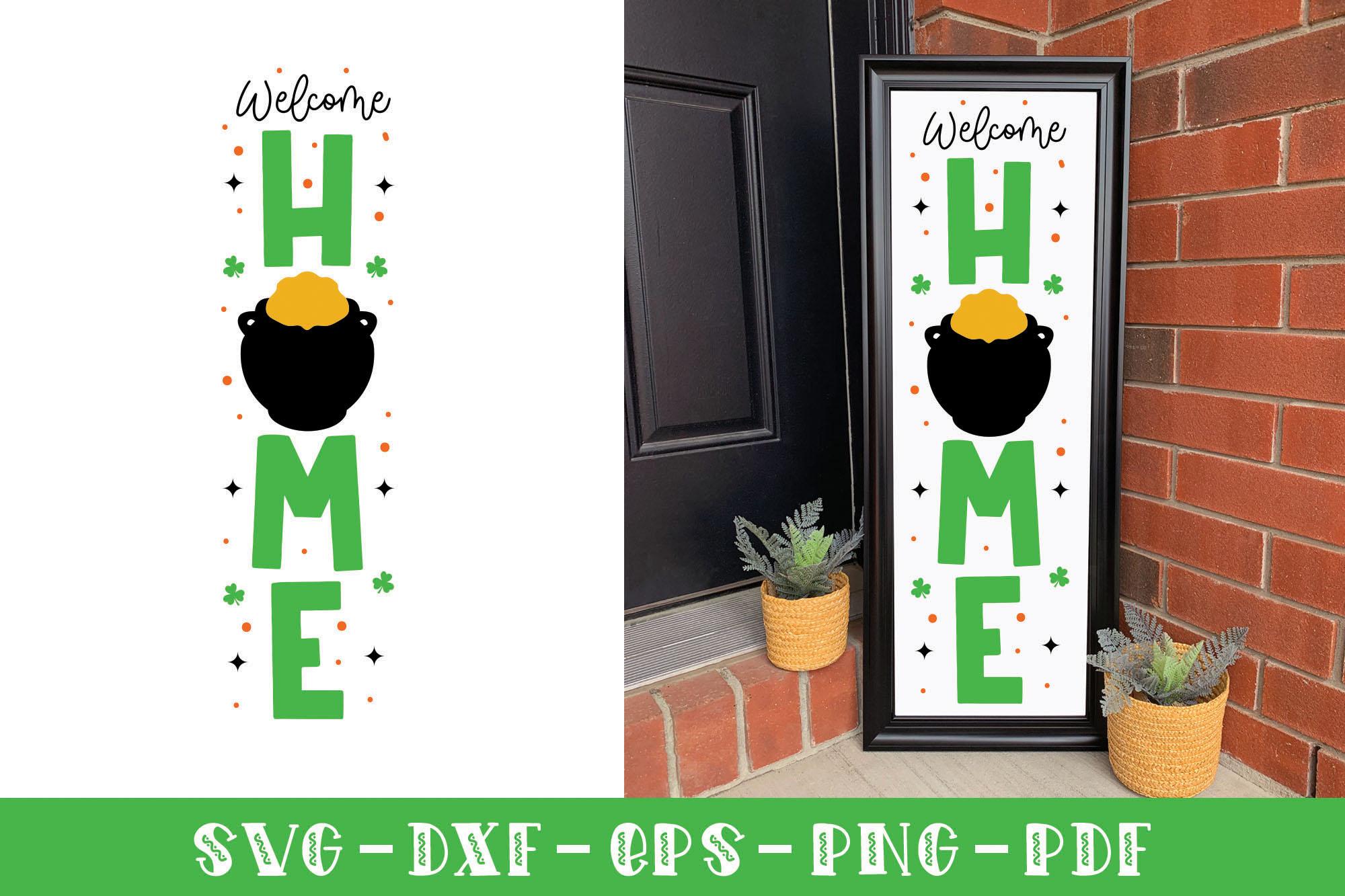 Welcome Home SVG | St Patrick's Day SVG