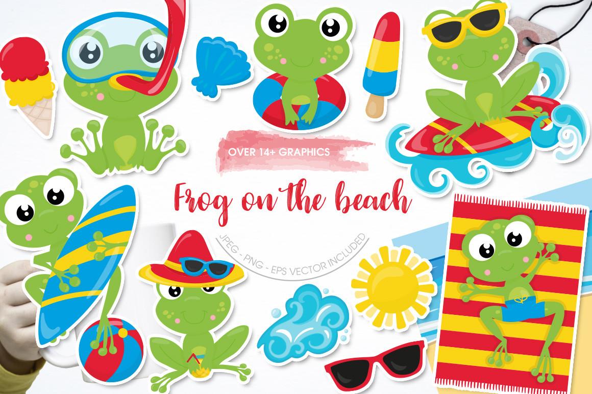 Frog on the Beach