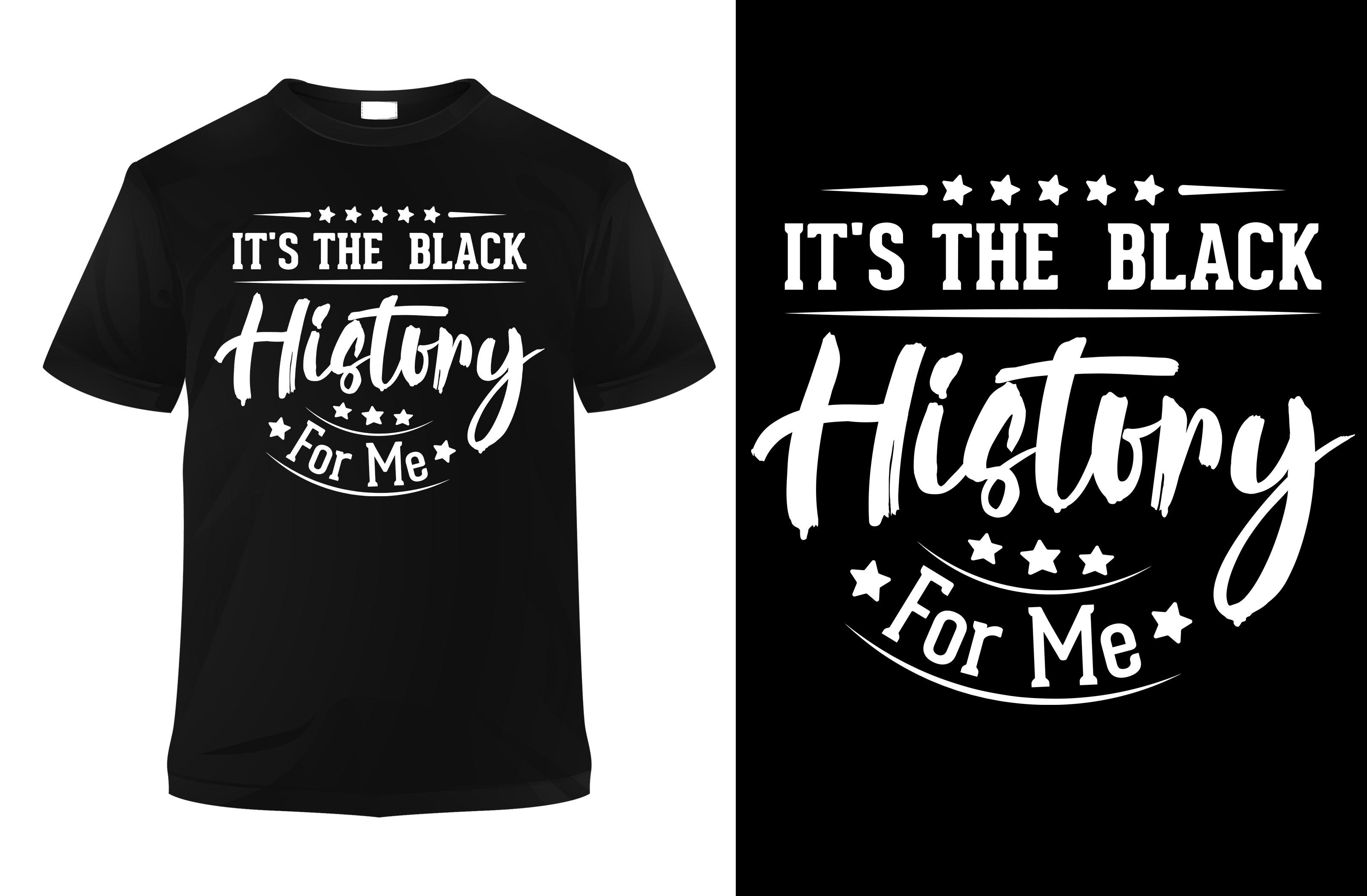 It's the Black History for Me