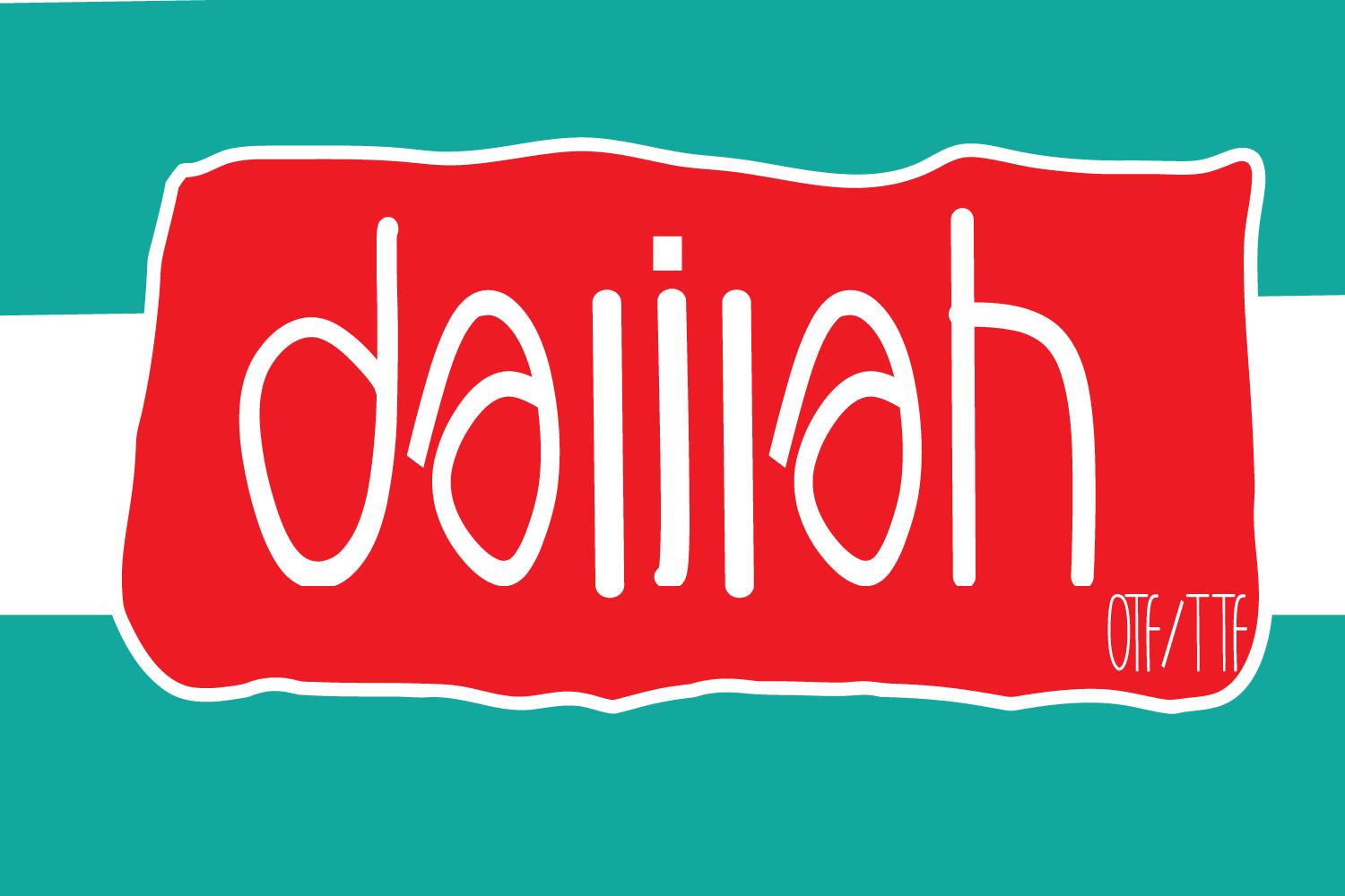 Dalilah Font