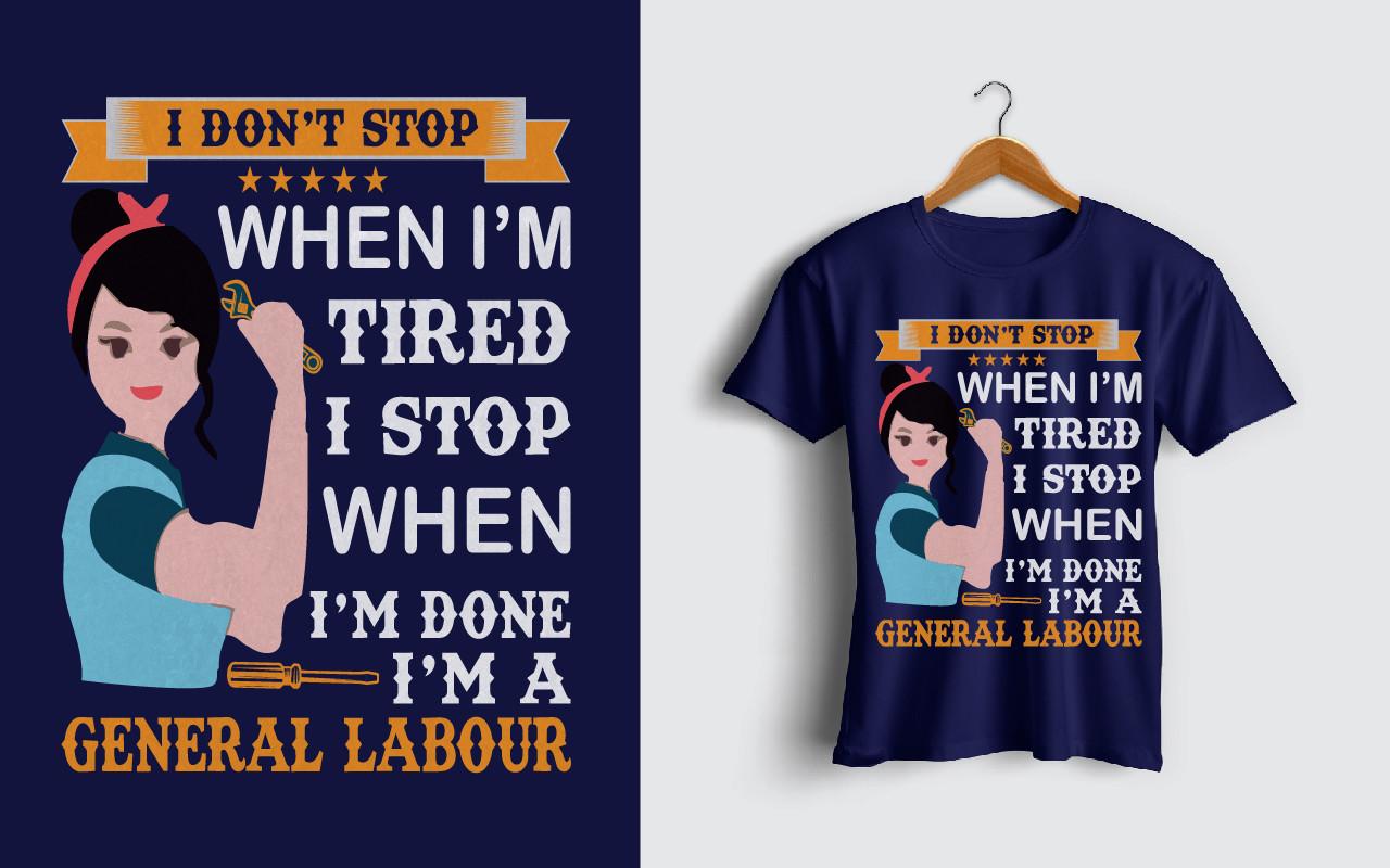 Labor Day T Shirt Design