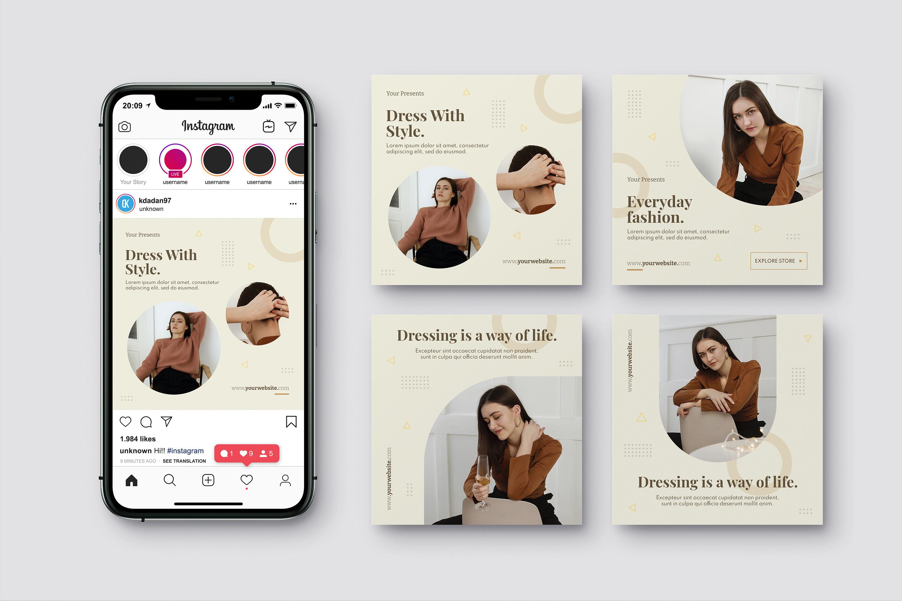 Fashion Instagram Post