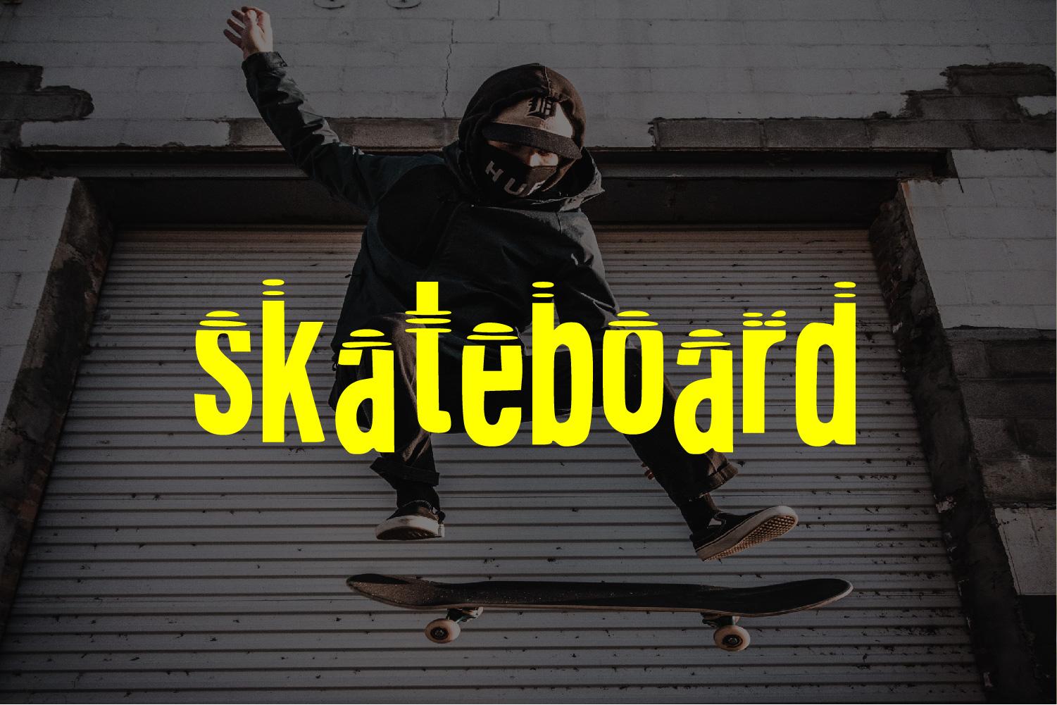 N19-Lines Font