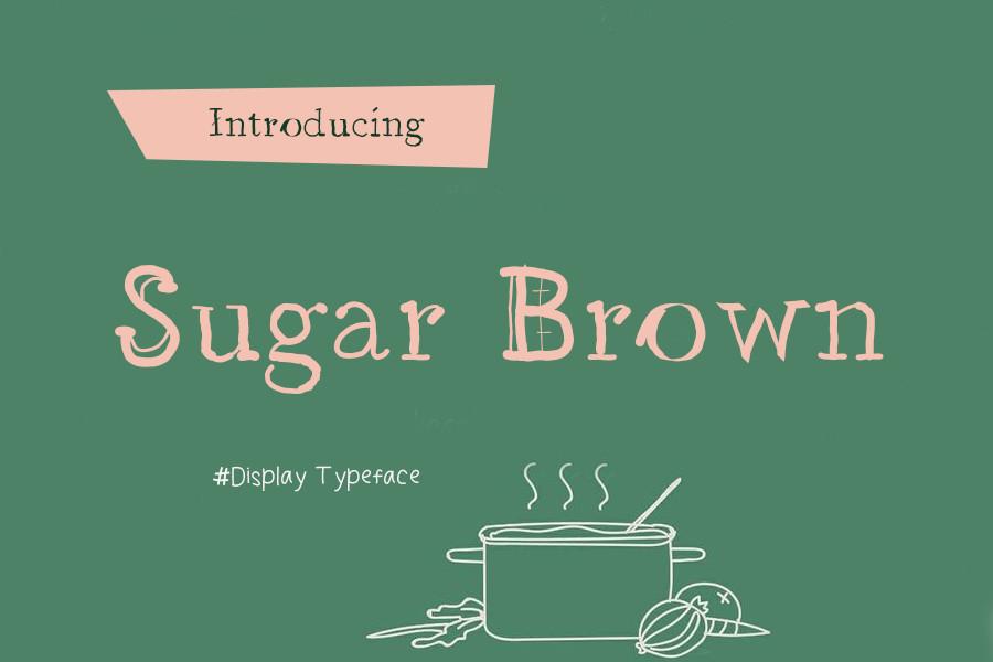 Sugar Brown Font