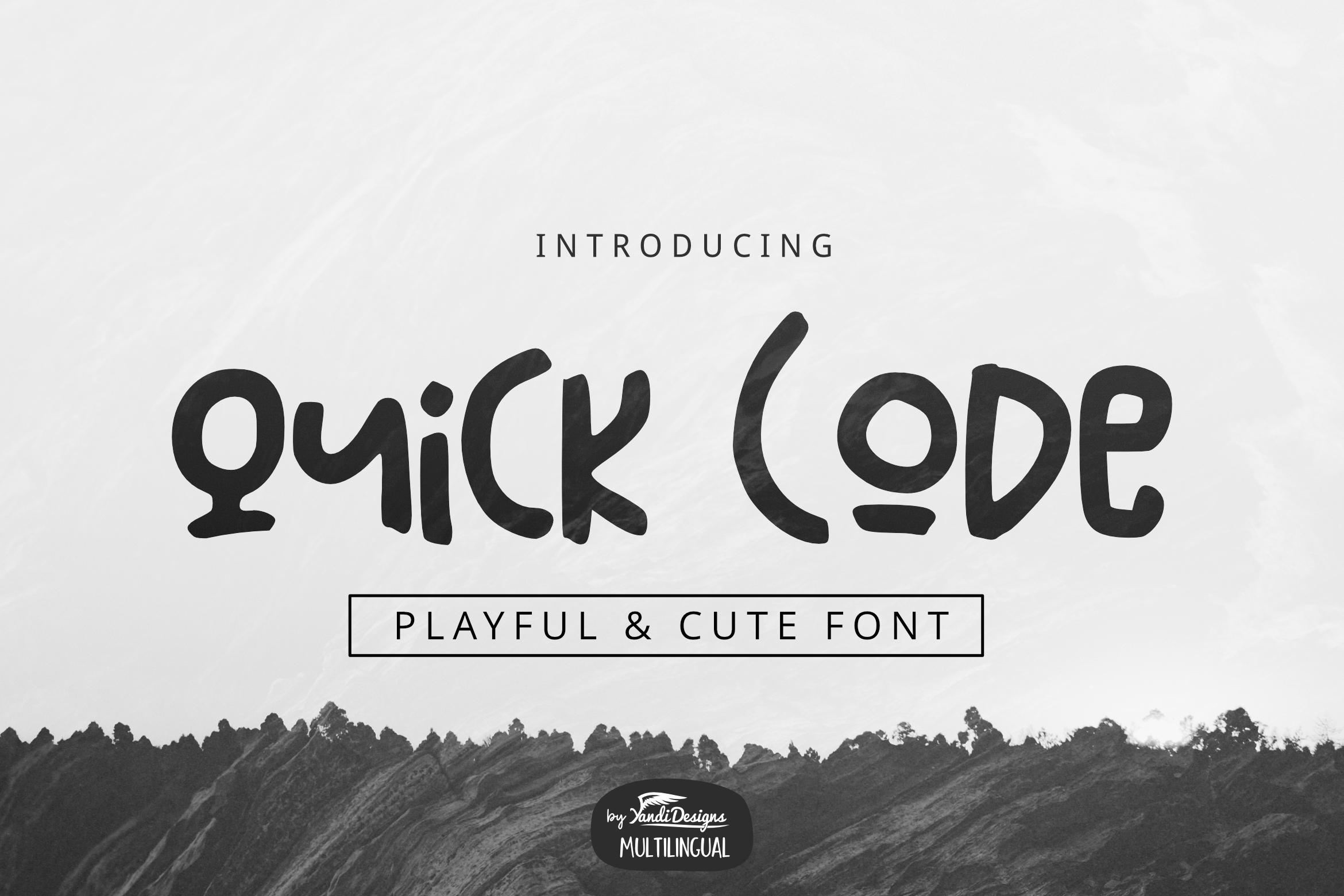 Quick Code Font
