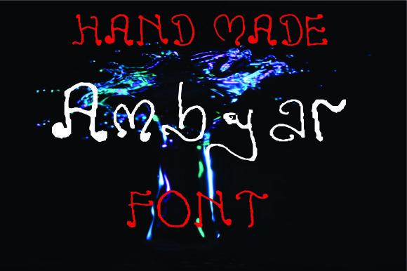 Ambyar Font