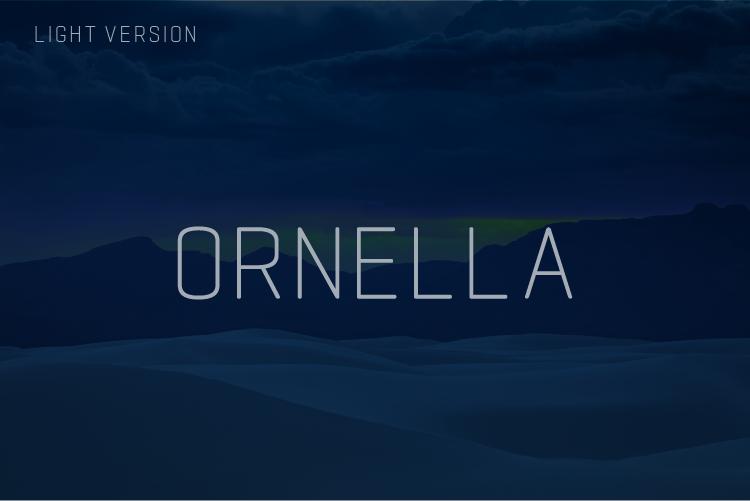 Ornella Light Font