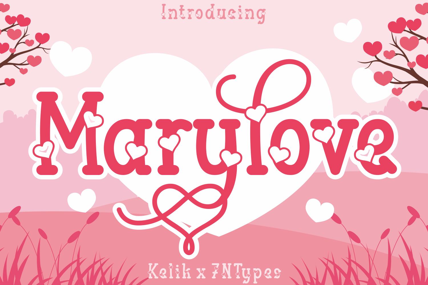 Marylove Font