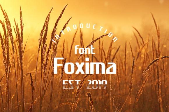 Foxima Font