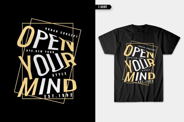 T Shirt - Open Your Mind