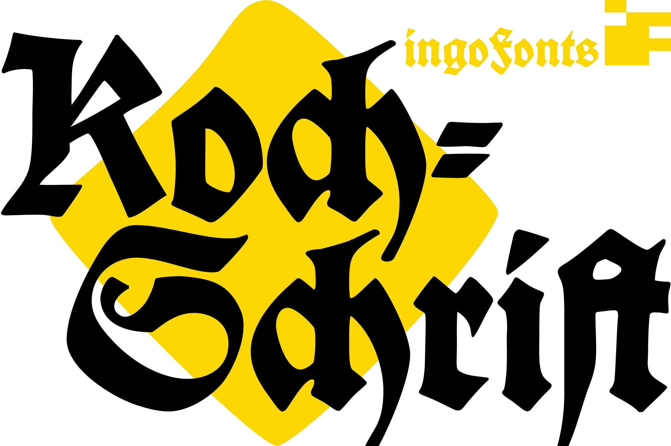 Koch Schrift Font