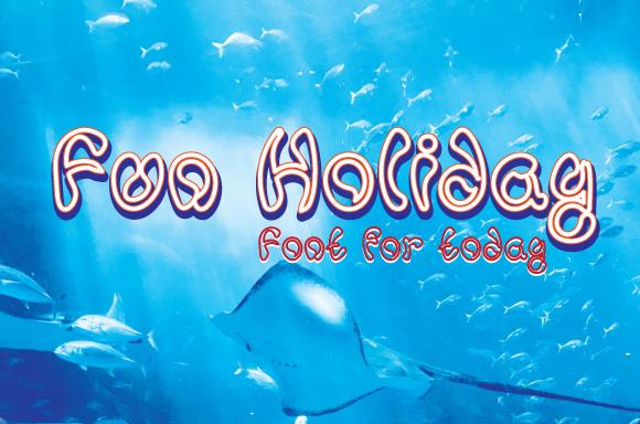 Fun Holiday Font
