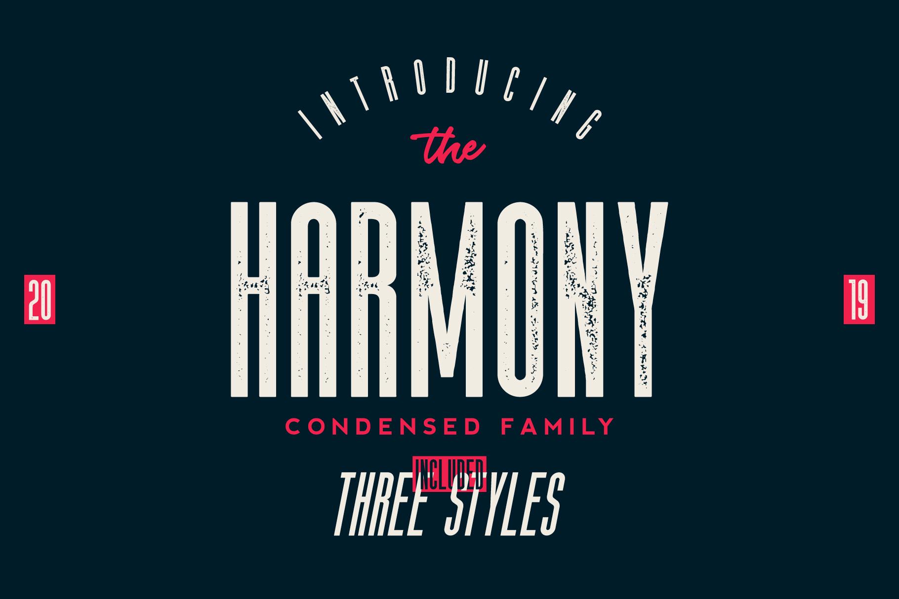 Harmony Family Font