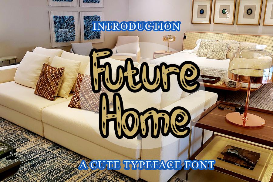 Future Home Font