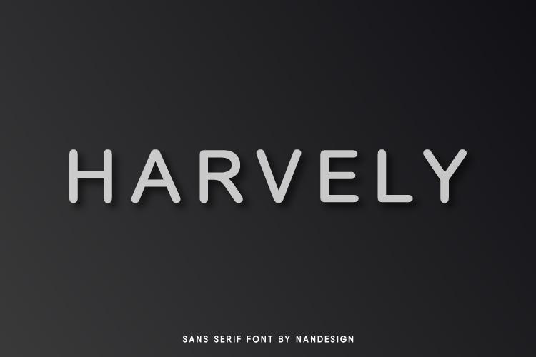 Harvely Font