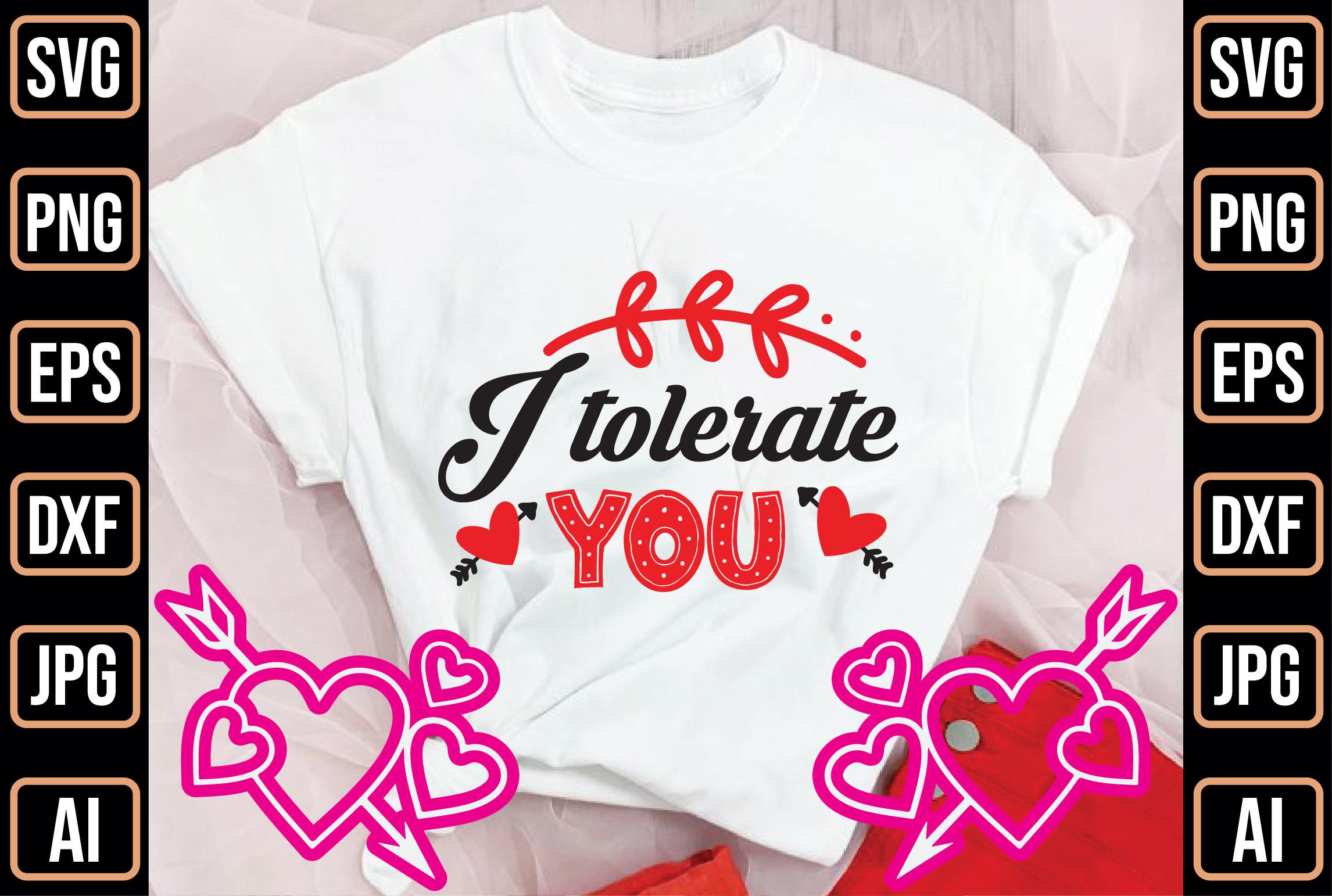 I Tolerate You