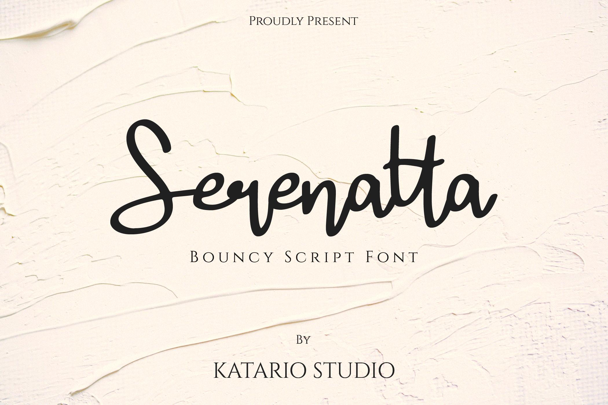 Serenatta Font