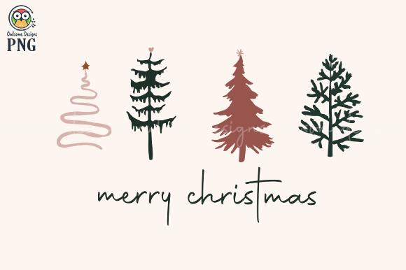 Christmas Trees PNG