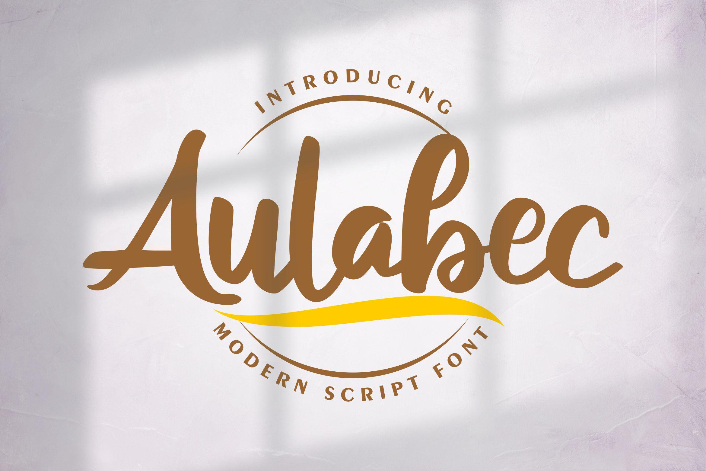 Aulabec Font