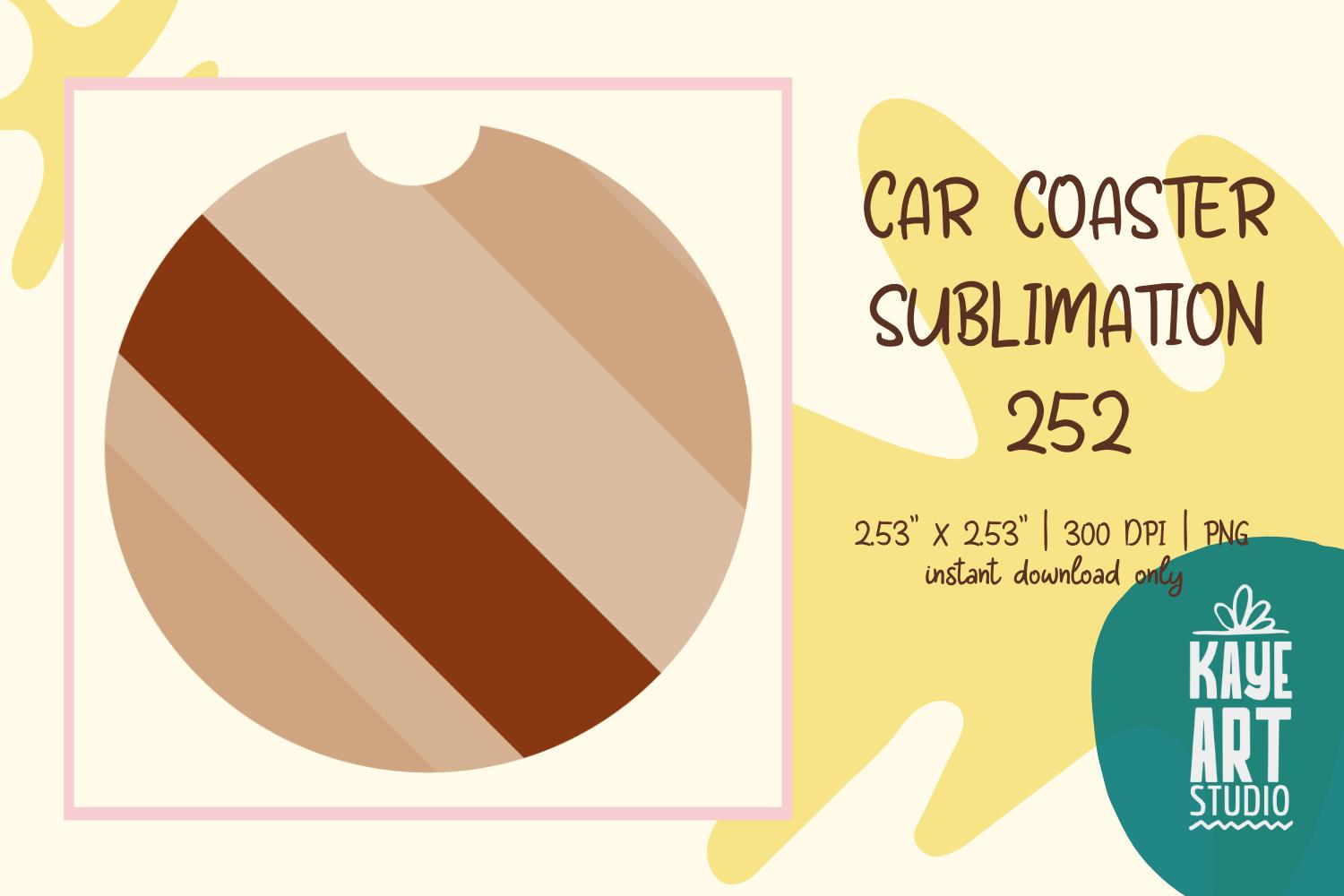 Car Coaster Sublimation PNG 252