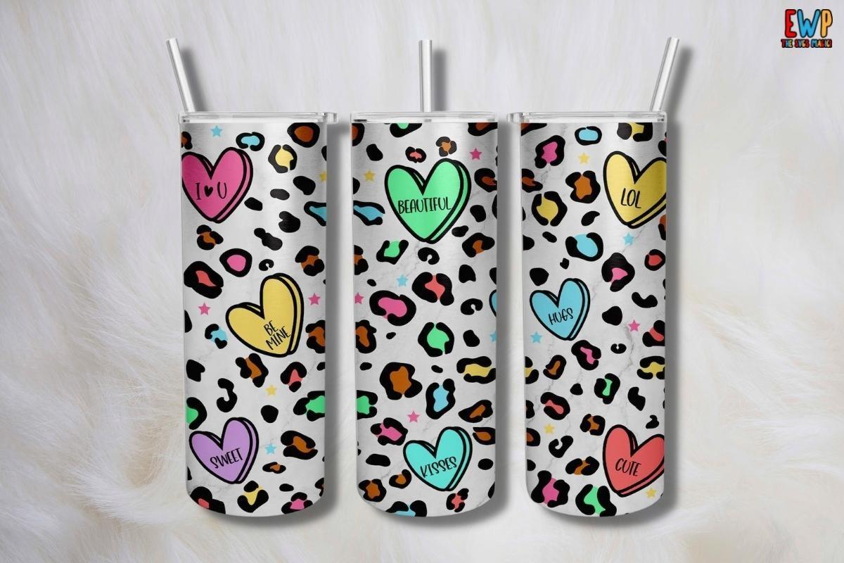 Candy Hearts Wrap Sublimation ⟡ Leopard