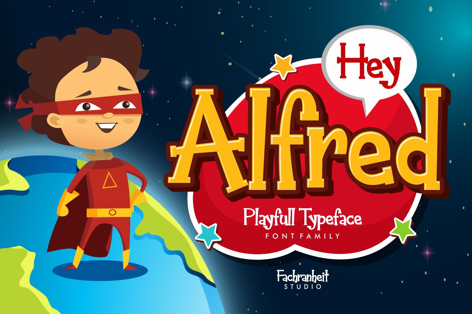 Hey Alfred Font