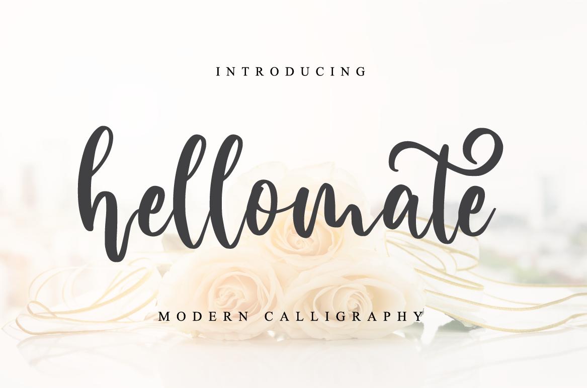 Hellomate Font