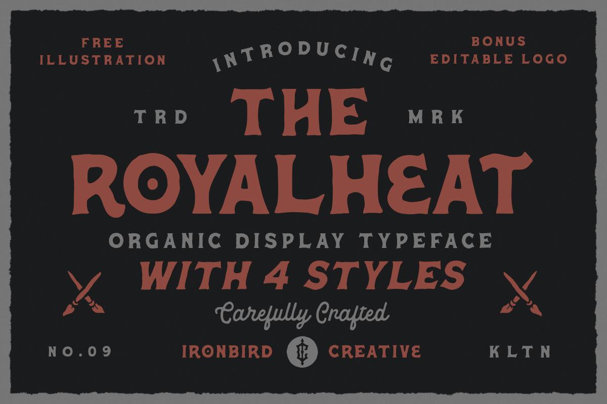 The Royalheat Font