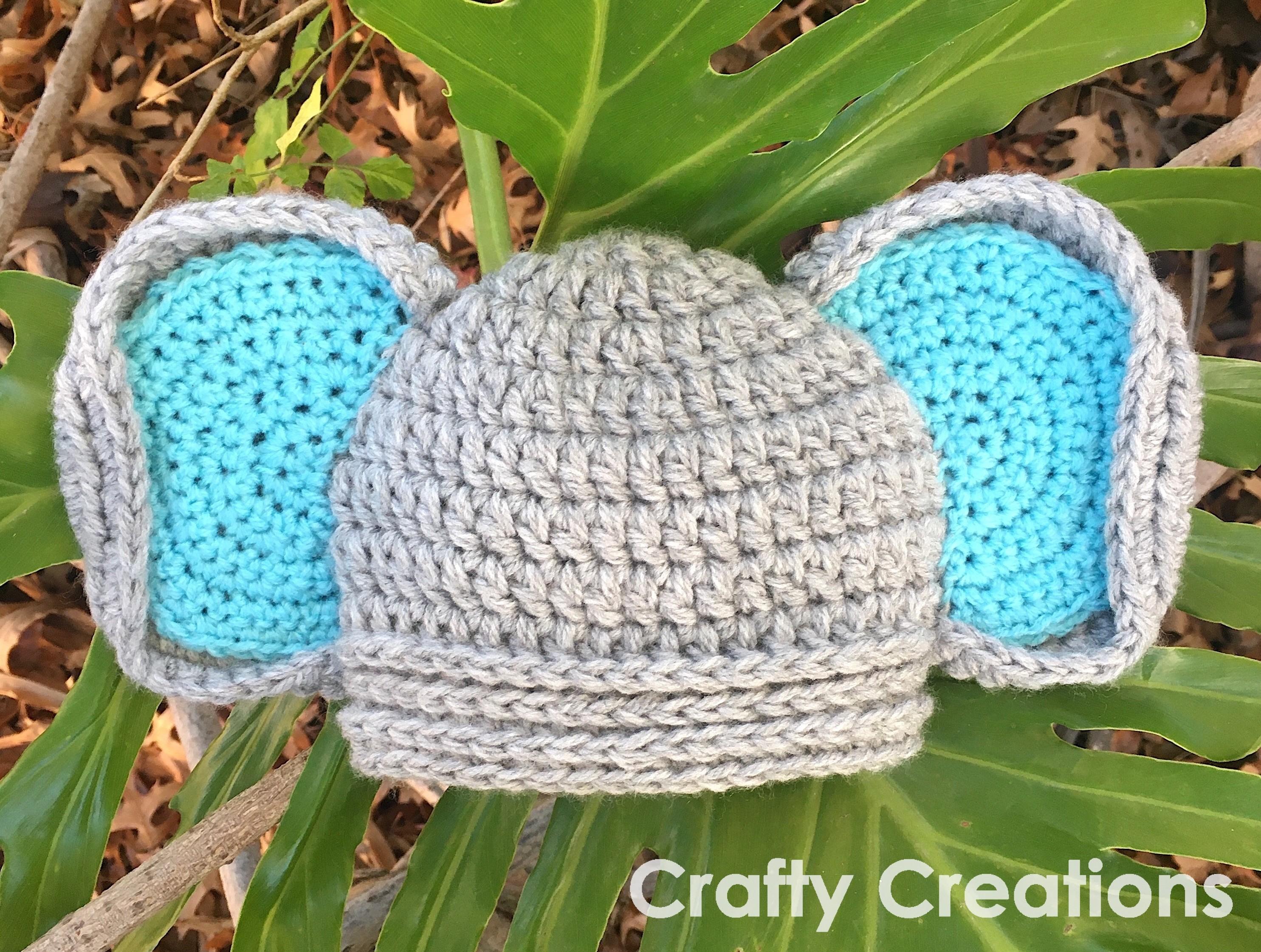 Beanie with Crinkly Ears