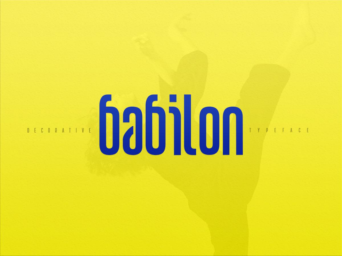 Babilon Font