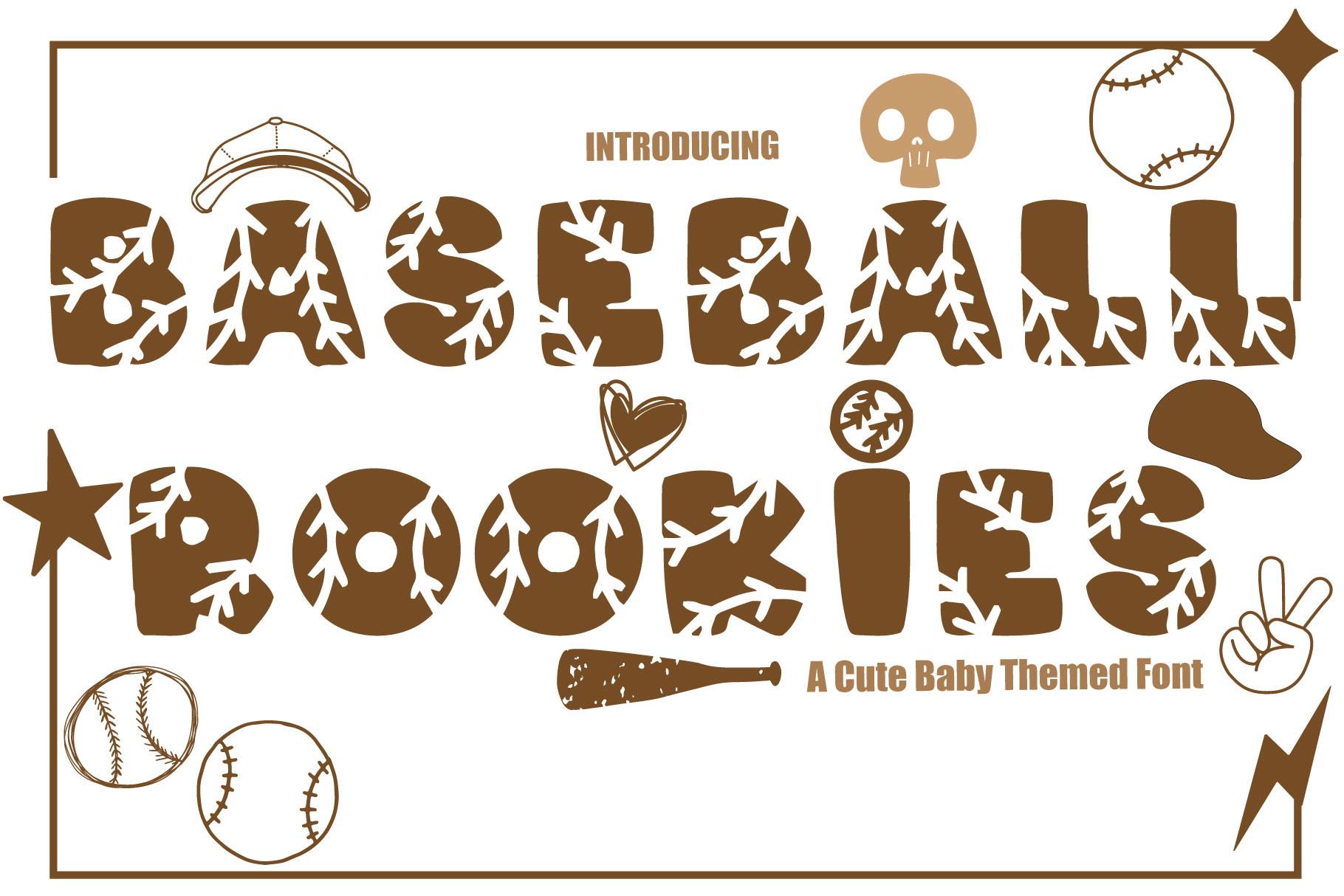 Baseball Rookies Font