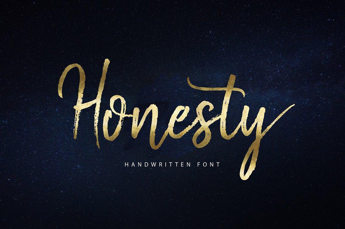 Honesty Font