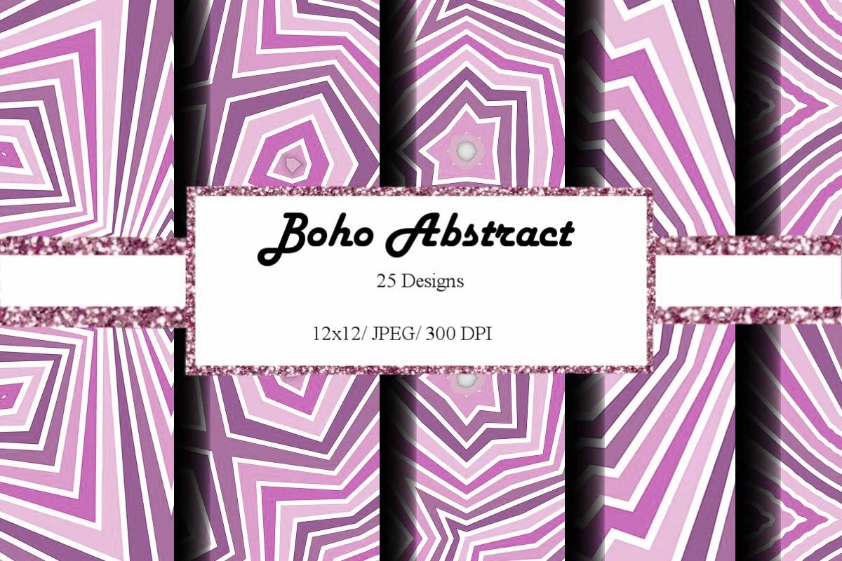 12x12  Digital Paper Abstract Boho 43
