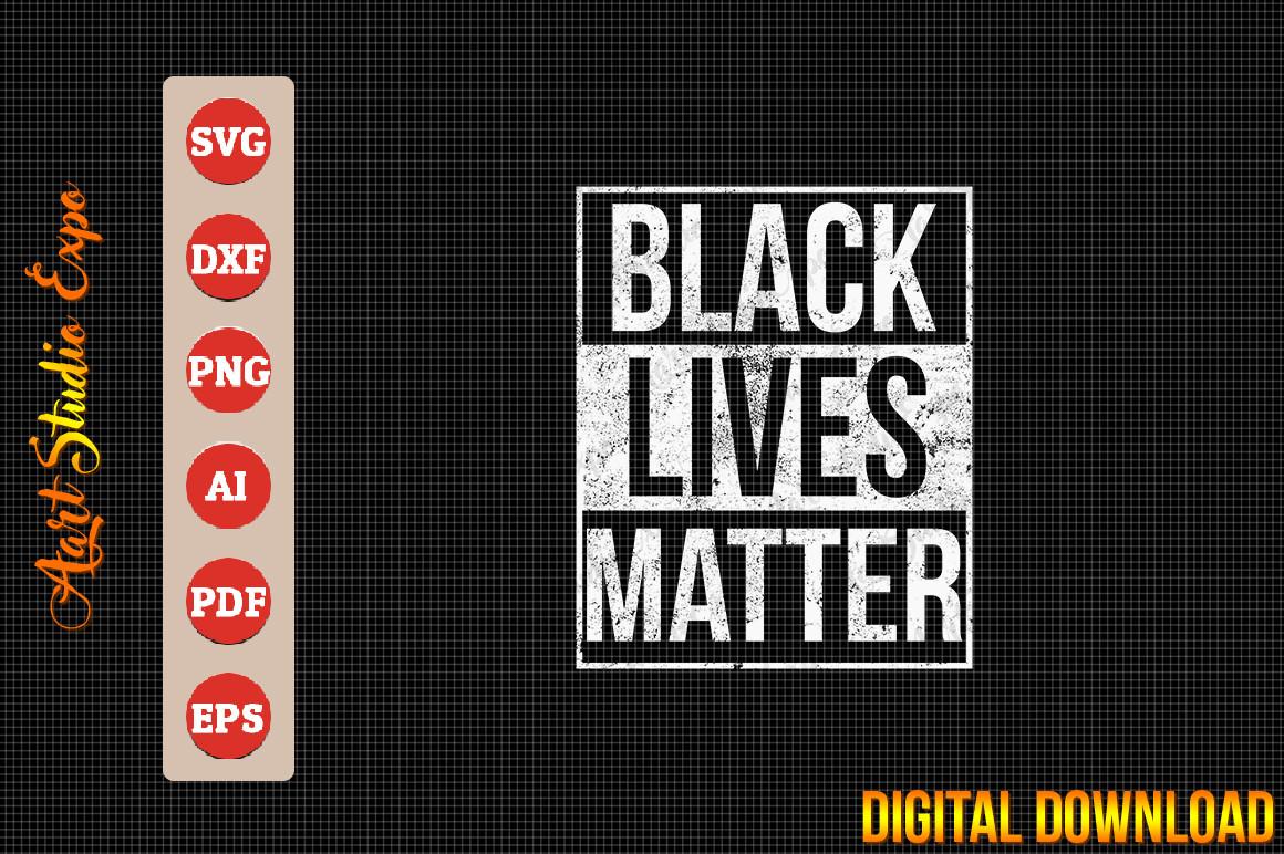 Distressed Black Lives Matter, BLM