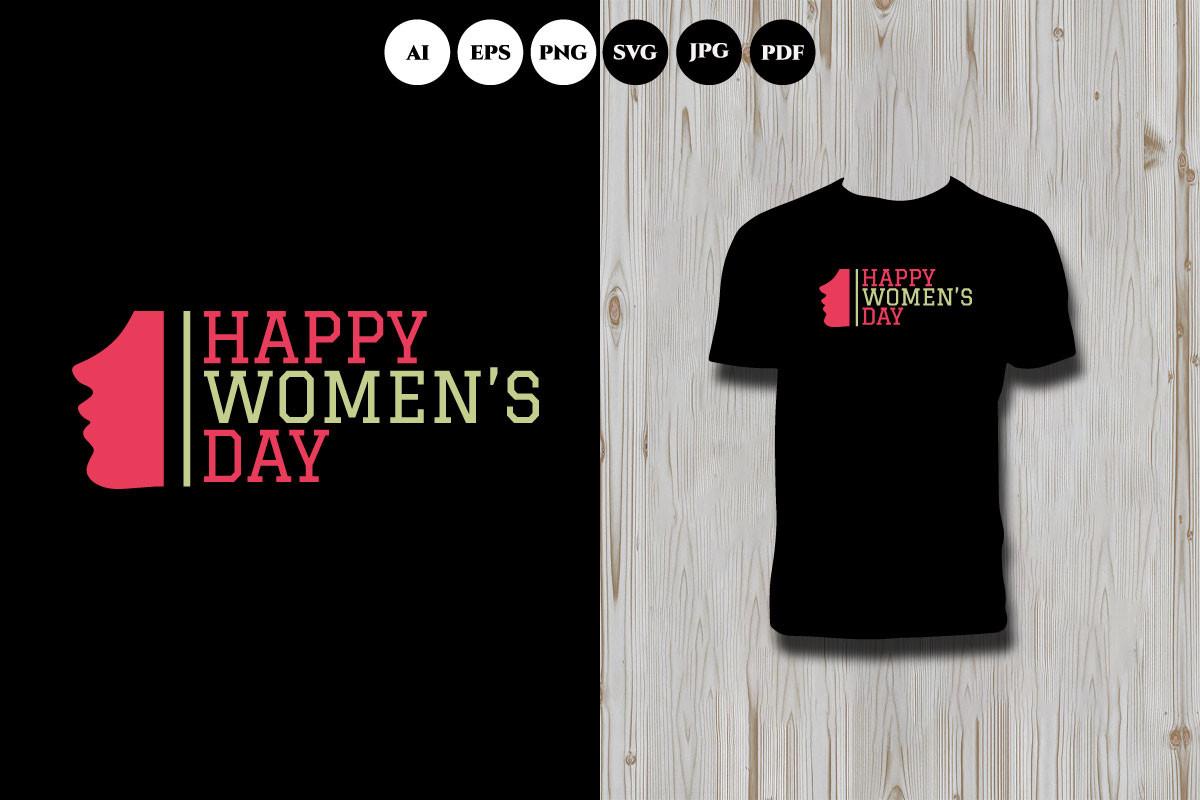 Women's Day T Shirt Design
